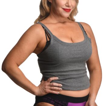 Lace Envy Crotchless Panty Harness - L-XL