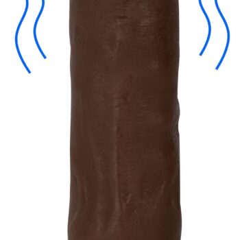 Jock Dark Vibrating Dildo - 7 Inch