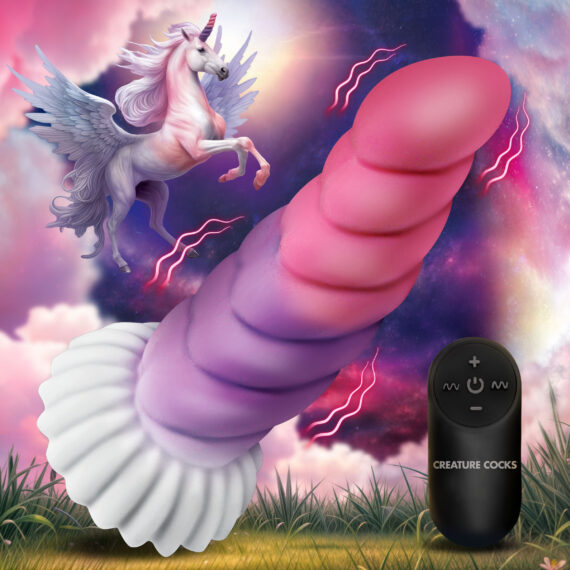 Cloud Rider Unicorn Silicone Dildo