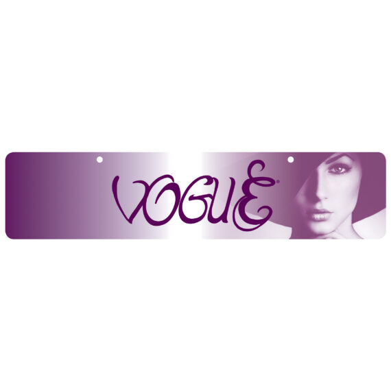 Vogue Display Sign