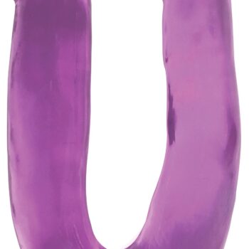 Lollicock Sweet Slim Double Dipper Dildo - Purple
