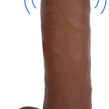 Jock Medium Vibrating Dildo with Balls - 11 Inch