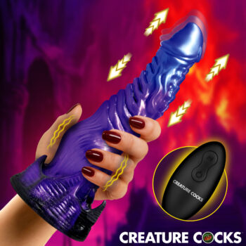 Diabolos Thrusting & Vibrating Dildo
