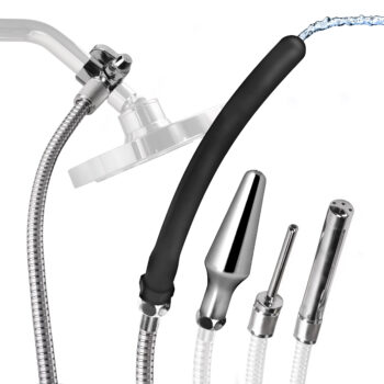 All In One 4 Tip Shower Enema System
