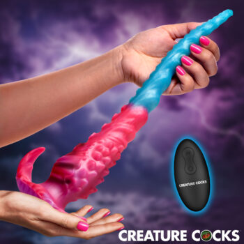 Vibropus Vibrating Silicone Dildo