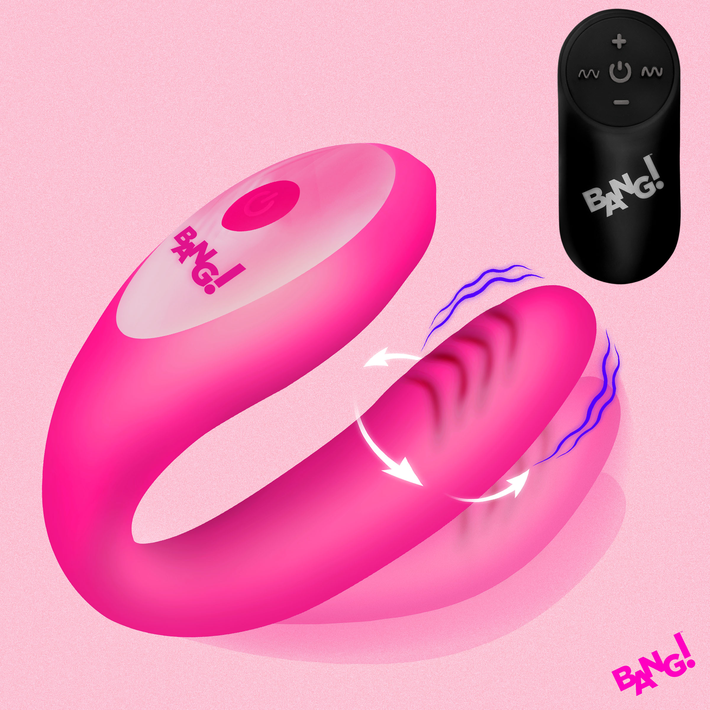 Gyrating G-Spot Vibrator - Pink