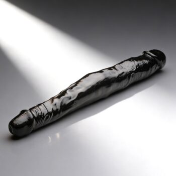 JOCK 13 Inch Tapered Double Dong Black