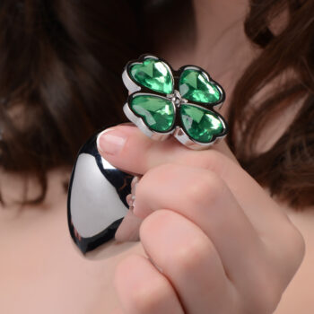 Lucky Clover Gem Anal Plug - Medium