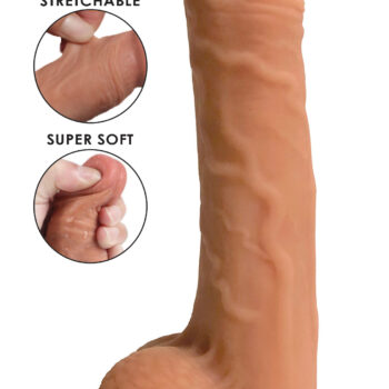 Easy Riders Dual Density Silicone Dildo - 9 Inch